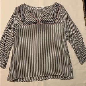 Old Navy Striped Tunic Shirt